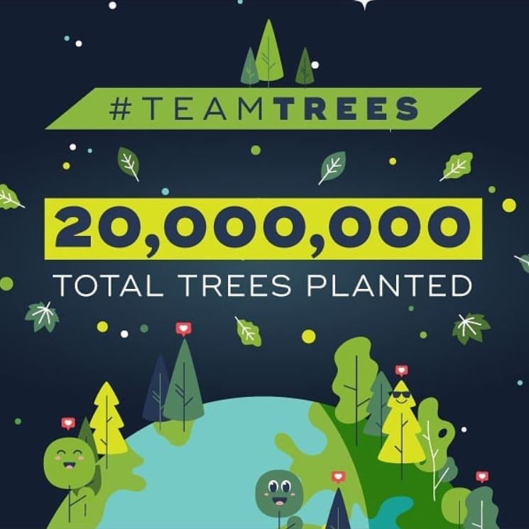 post about 20mil trees planted